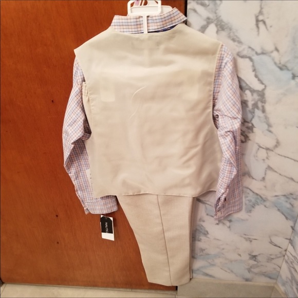 🆕 Nautica Boys 4 piece Vest Set - Picture 7 of 9